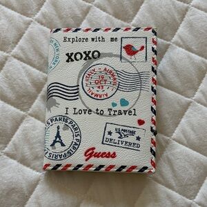 GUESS passport holder and wallet